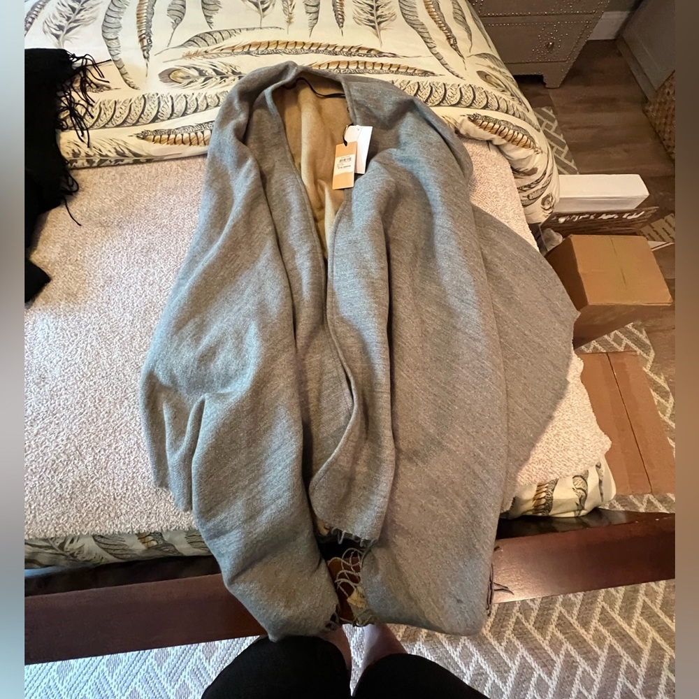 Nordstrom reversible shawl